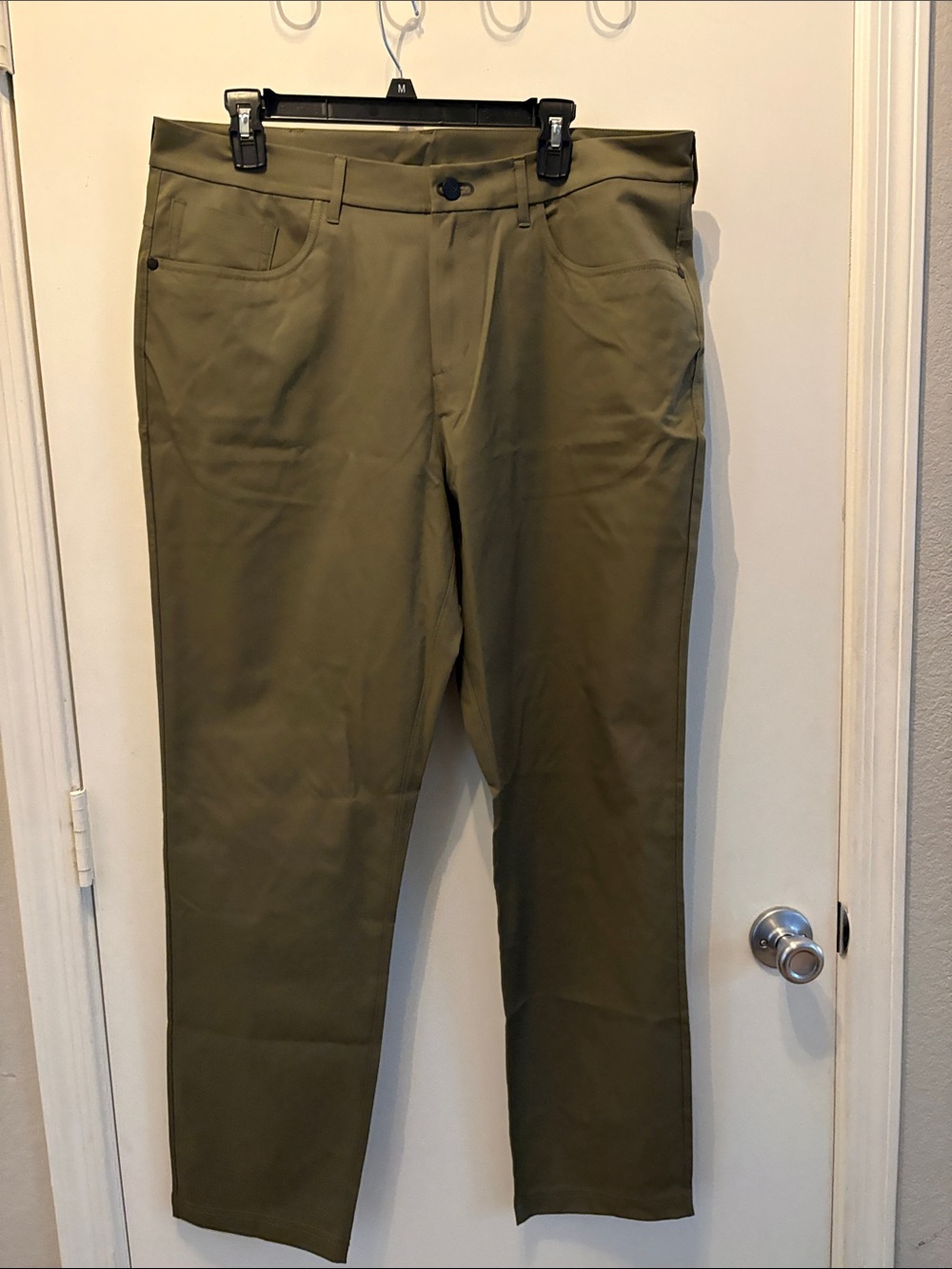 Public Rec Men's Field Green Dealmaker Pants Normcore Business Casual Size 36x32
